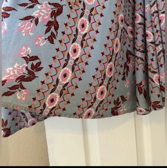 Spell And The Gypsy Pandora Long Skirt In Aquarium Blue SIZE SMALL - Picture 4 of 15